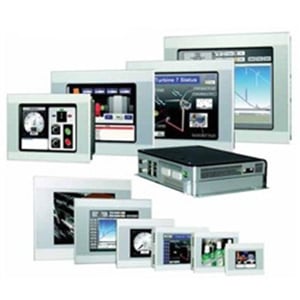 XV-152-D6-10TVRC-10 XV-100 Resistive Touch Operator Interface, 24 V DC, 0.6 A, 10.4 in TFT LED Display, Ethernet 10/100, RS-485, RS-232 USB Host, USB Device