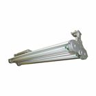 Eaton Crouse-Hinds series Pauluhn ZonePro ZP linear fluorescent light fixture,1/2" (3) NPT outlets,two plugged,50/60 Hz,Without guard,4 ft lamp,Fluorescent,T8 bi-pin,Copper-free Al,Pendant ,2-lamp,Low profile,three-position,120-277 Vac,32W