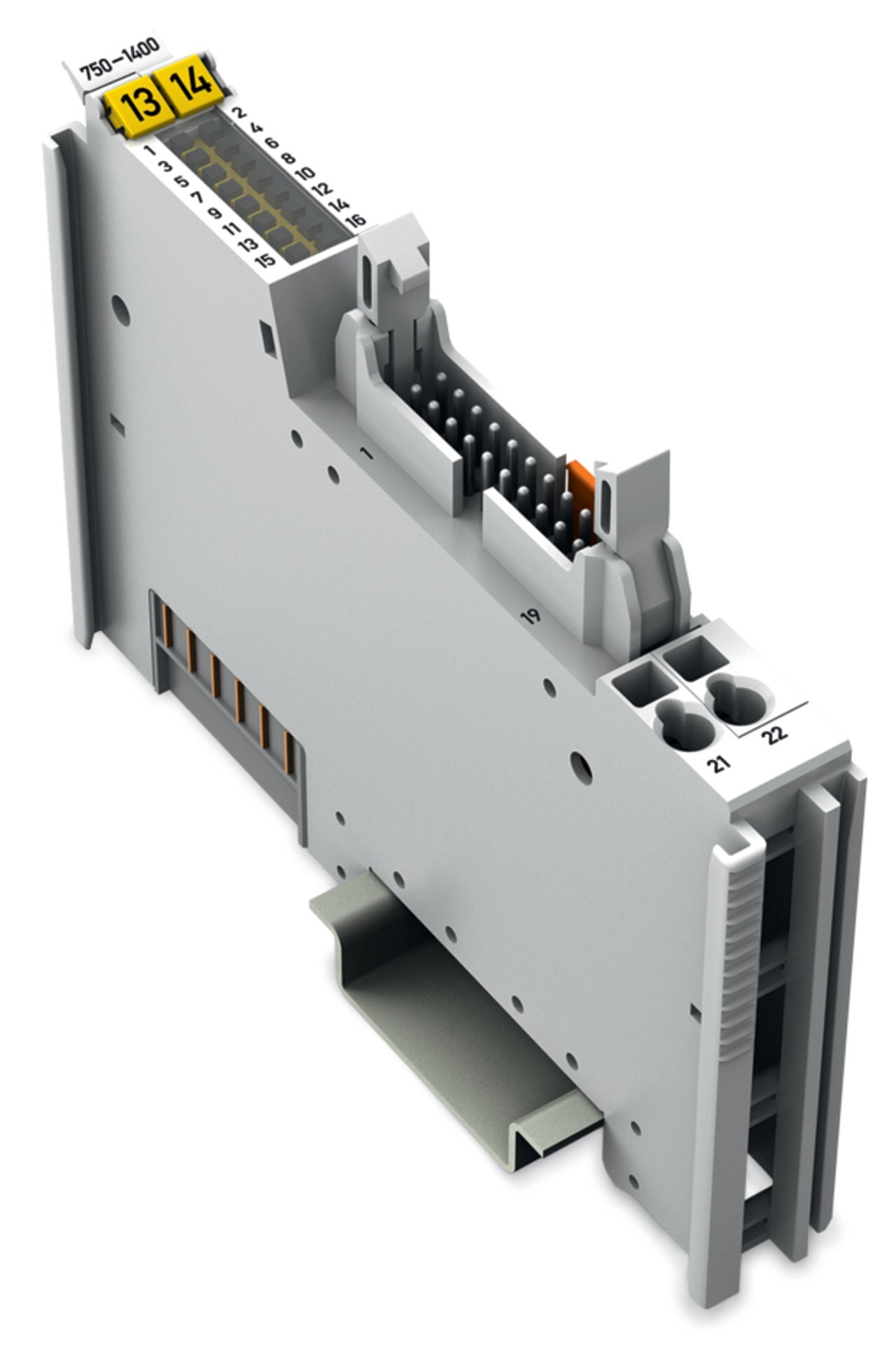 16-channel digital input; 24 VDC; 3 ms; Ribbon cable