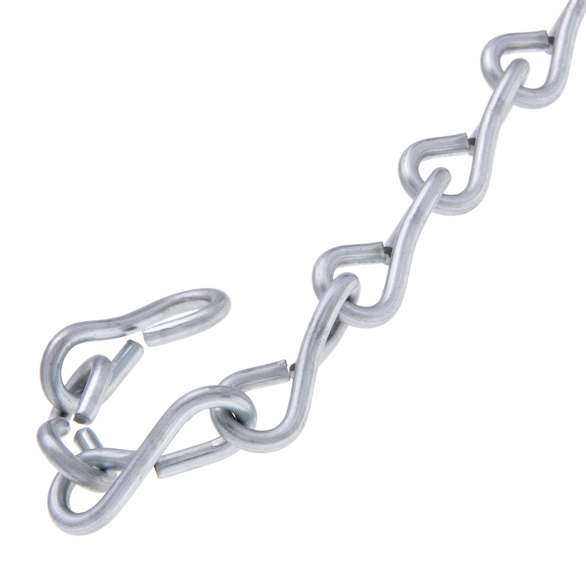 Jack Chain, #12, 3/8 in. size, 29 lb. working load limit, Stainless Steel, 100 ft. per box