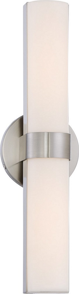 BOND - DOUBLE 17-1/2" LED VANITY WITH WHITE ACRYLIC LENS. AB