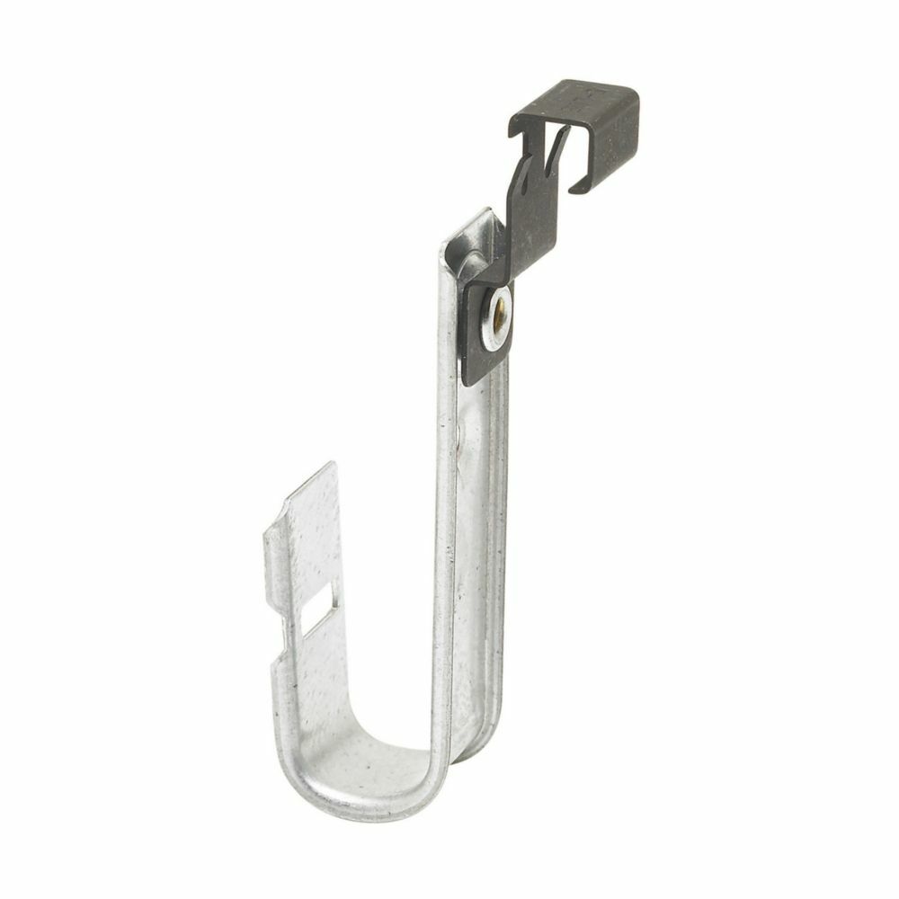 Eaton B-Line series datacomm and low voltage support fasteners, Hangers, 1" Height, 1" Length, 1" Width, 0.087lbs, 0.75" Cable hook, Drive pin fasteners, 30 lbs load capacity