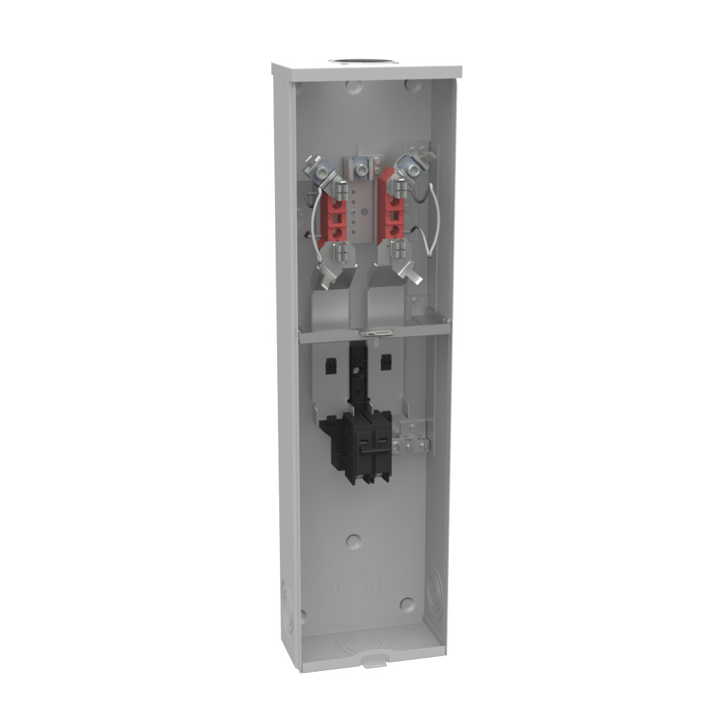 U5842-RL-100-KK 4 Term, Ringless, Small Hub Opening, 1-100 Amp, Main Breaker, Horn Bypass