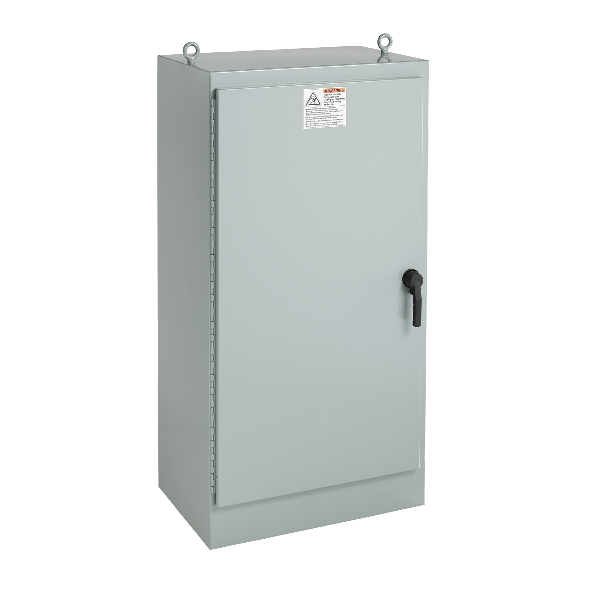 Free-Stand with 3-Point Latch Type 4, 72.06x31.06x24.06, Gray, Steel