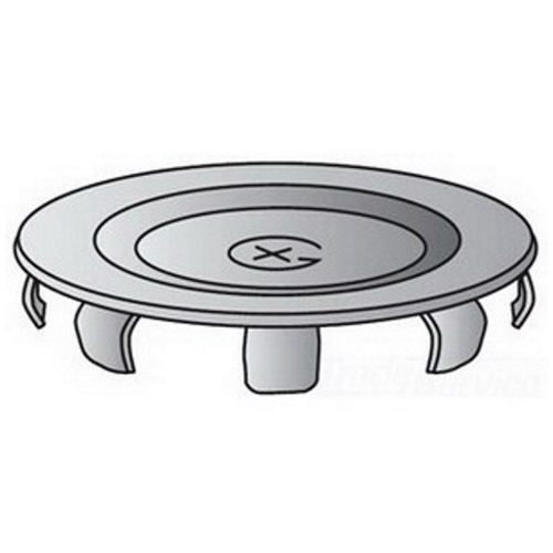 OZ-Gedney Type KO Knockout Plug, Size: 1-1/2 IN, Steel, Finish: Zinc Plated, 2-7/32 IN Diameter, For Closing Unused Opening Or Knockout In Sheet Metal Box, Enclosure Or Cabinet