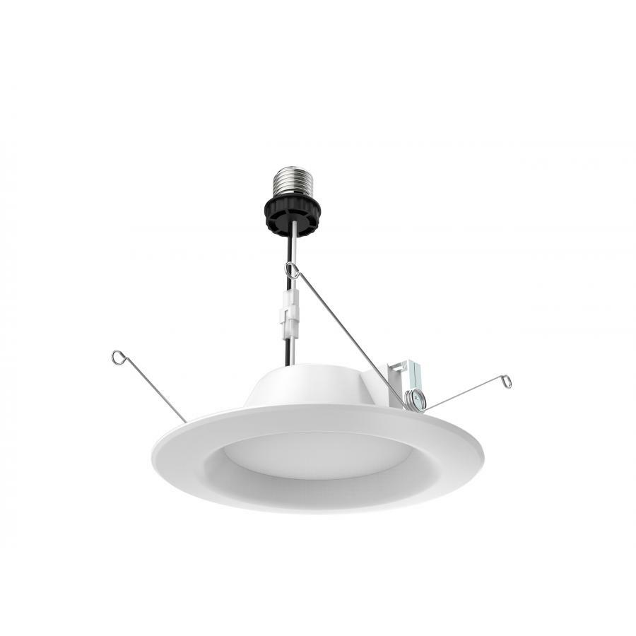 9 Watt LED Downlight Retrofit - 5-6" - 2700K - Dimmable - 120 Volts