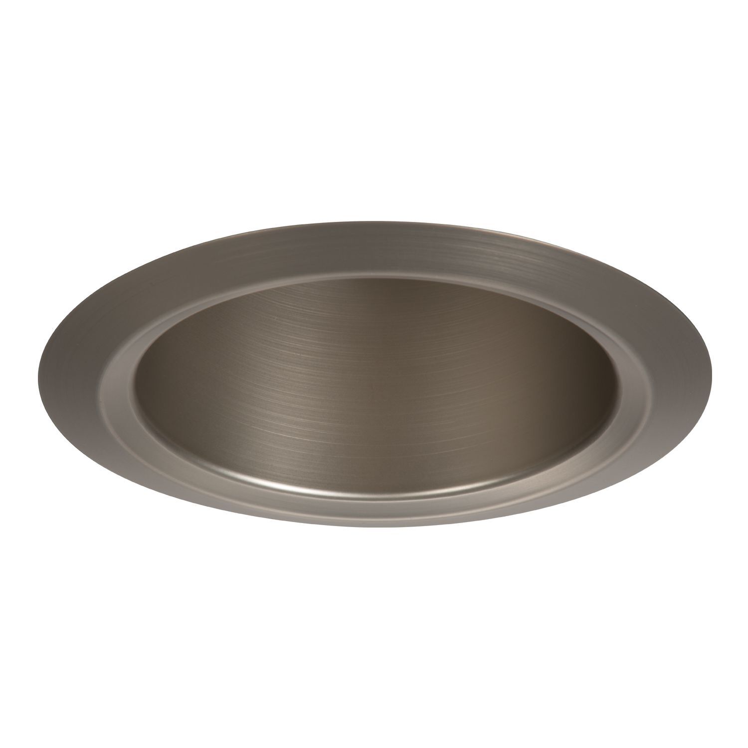 5" Full Cone Satin Nickel Reflector, Satin Nickel Self-Flange