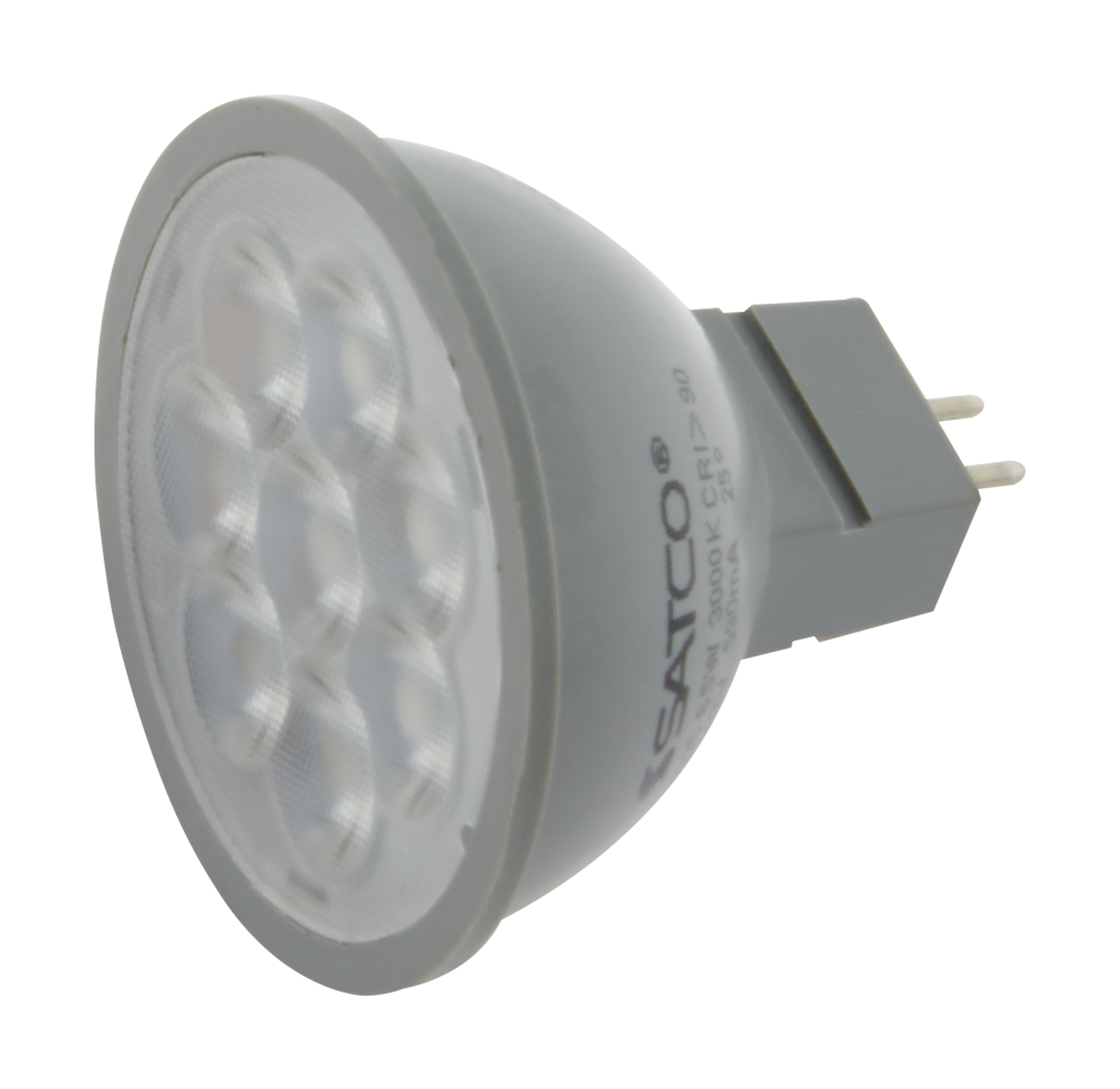 6 Watt MR16 LED Lamp - 2700K GU5.3 Base 40 Degree Beam Angle 24 Volts