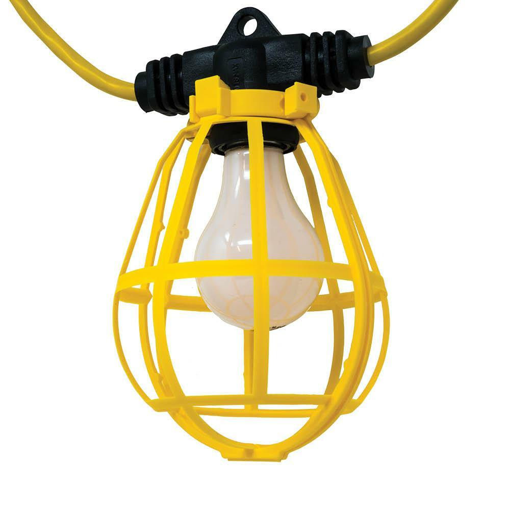 Plastic String Light W/ 14/3 SJTW 100ft