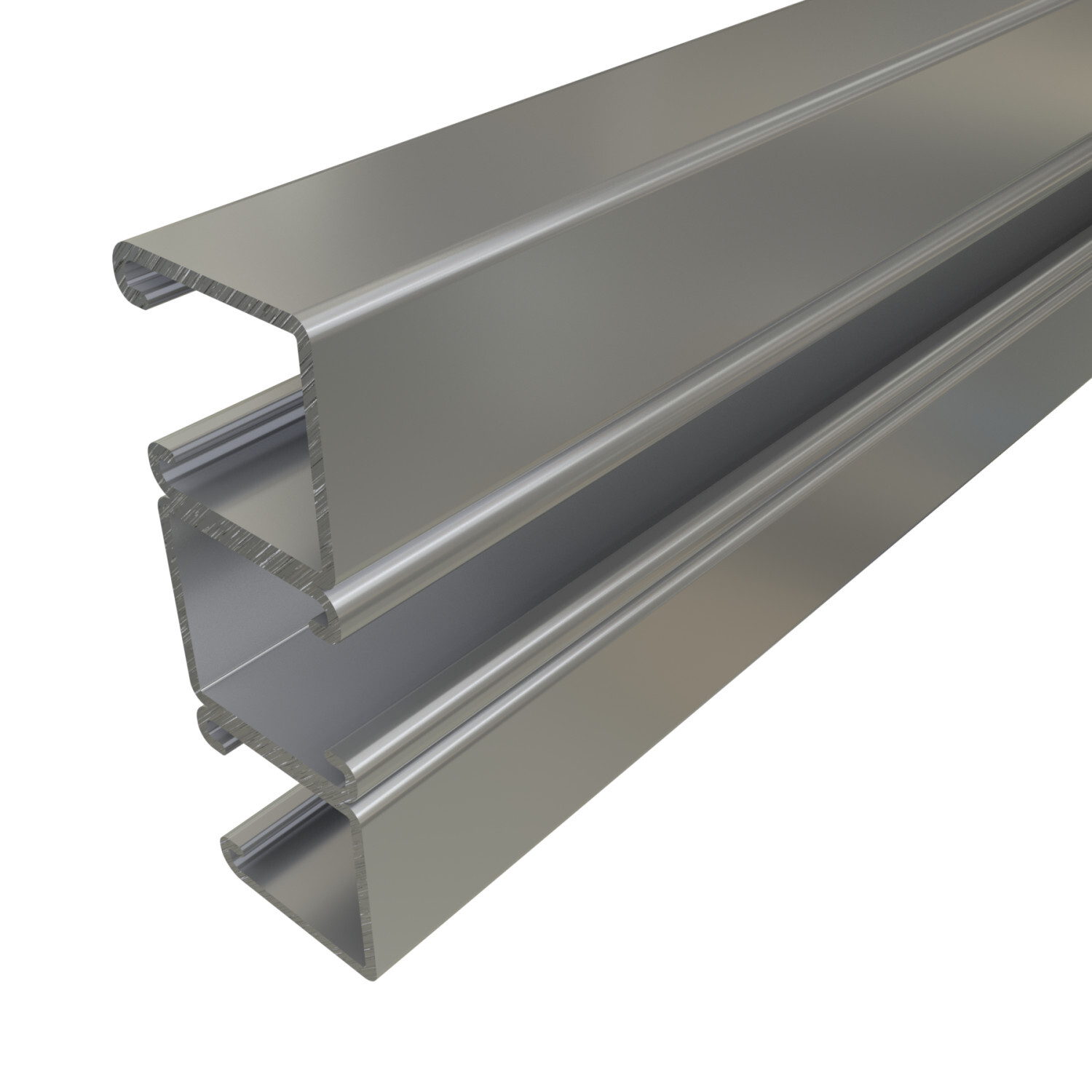 UNISTRUT CHANNEL, 12ga, 1-5/8"x 4-7/8", SOLID, B3-WELD, PG