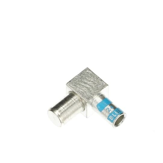 KUBE Male (One Load) Copper Motor Pigtail Disconnect, Wire Size 6 AWG, Body Size 2, Die Color Code Blue