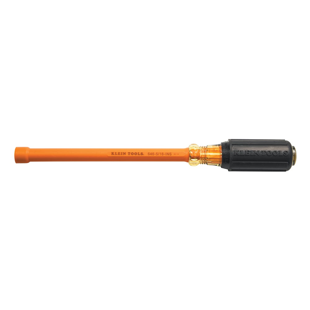 5/16-Inch Insulated Nut Driver with 6-Inch Shank