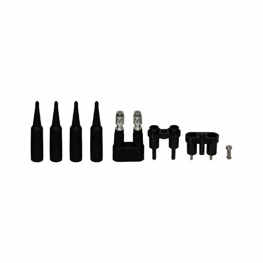 Eaton Bussmann series HEY inline fuse holder, 600V, 0-30A, Loadside: Copper Crimp (1) #12-8/(2) #12, Lineside: Copper Crimp (1) #6, Two-pole