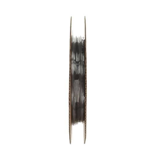 Thin-Wall Heat Shrinkable Tubing, Black Cross-Linked Polyolefin, 3/16 Inch, Shrink Ratio 2:1, Length 100 Feet, Operating Temperature -55 to 135 Degrees Celsius, Non-Lined