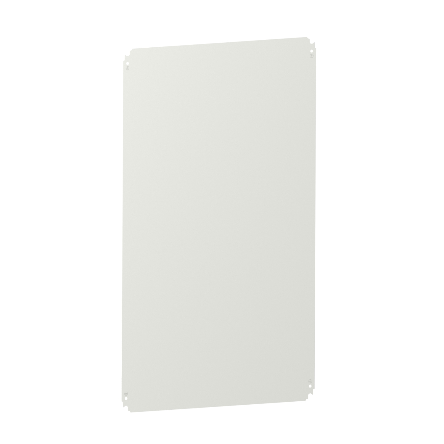Mounting plate - enclosure H1000xW600mm - polyester powder over galvanised sheet