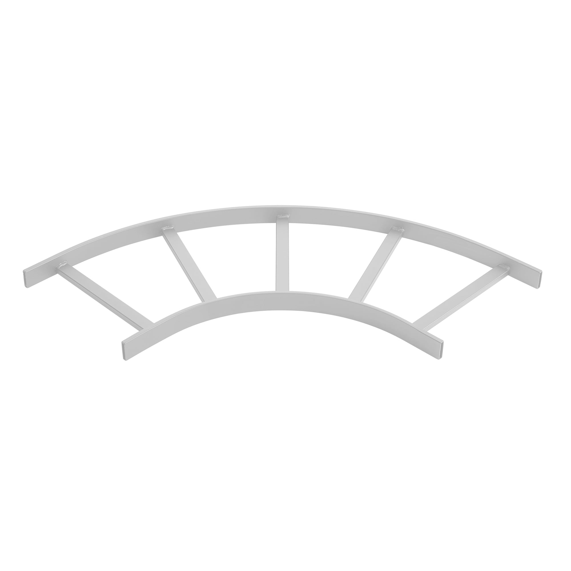 Horizontal E-Bend Section 90-Degree (cULus), fits 12.00, White, Steel