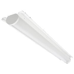 Retrofit Strip LED Fixture 1A, 46 Watts, 5980 lumens, 120 277V, 0 10V Dimmable, 80+ CRI, 3500K, 96in, installs on strip bodies 4.25" to 5.25" wide, White Painted Finish