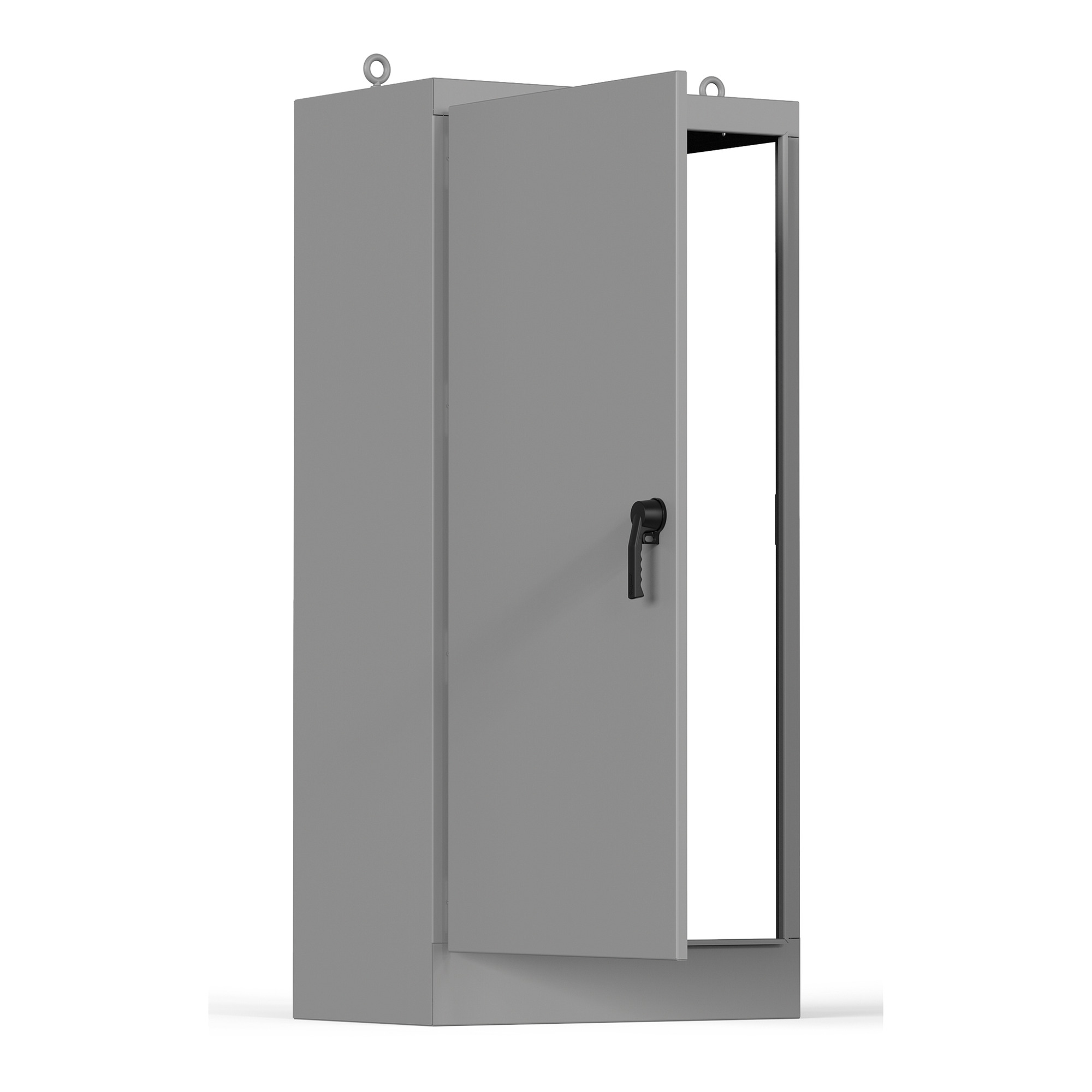 Universal Free-Stand Right Side Open, 84.13x39.76x24.13, Gray, Steel