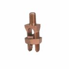 Mechanical Grounding Connector, Cable to Flat, 12 - 9 AWG (Str) / 12 - 8 AWG (Sol), 1/4" Stud.