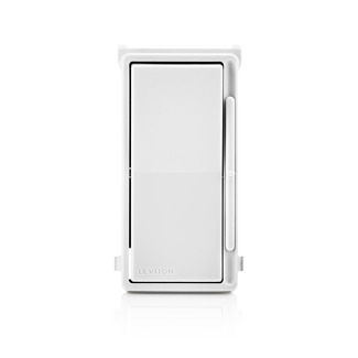 Decora Rocker Slide color change kit without locator light - White