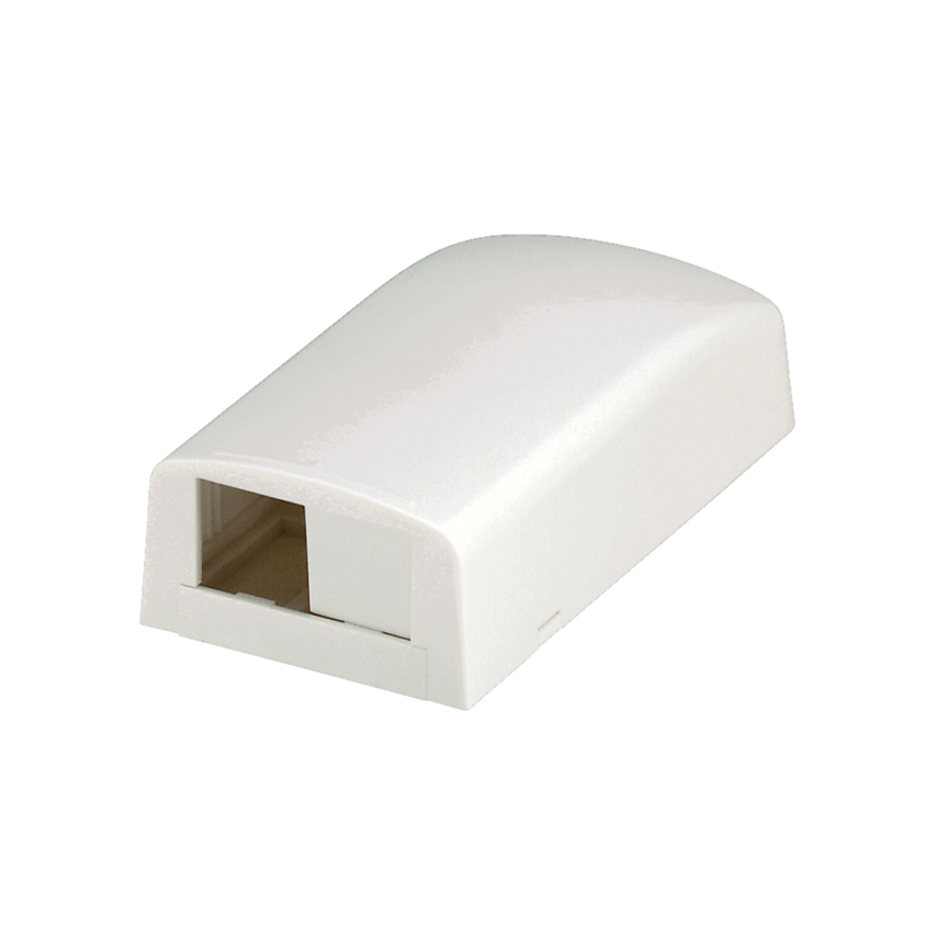 Surface Mount Box, 2 Port, Intl Gray    
