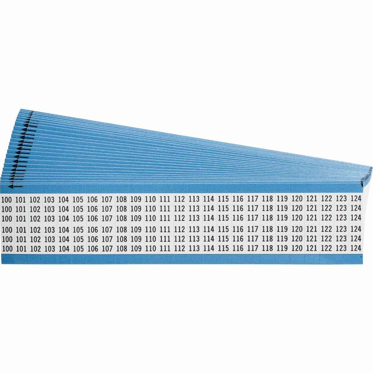 Wire Mkr,B500,1.5"H,111755,25/CQ,25CQ/PK
