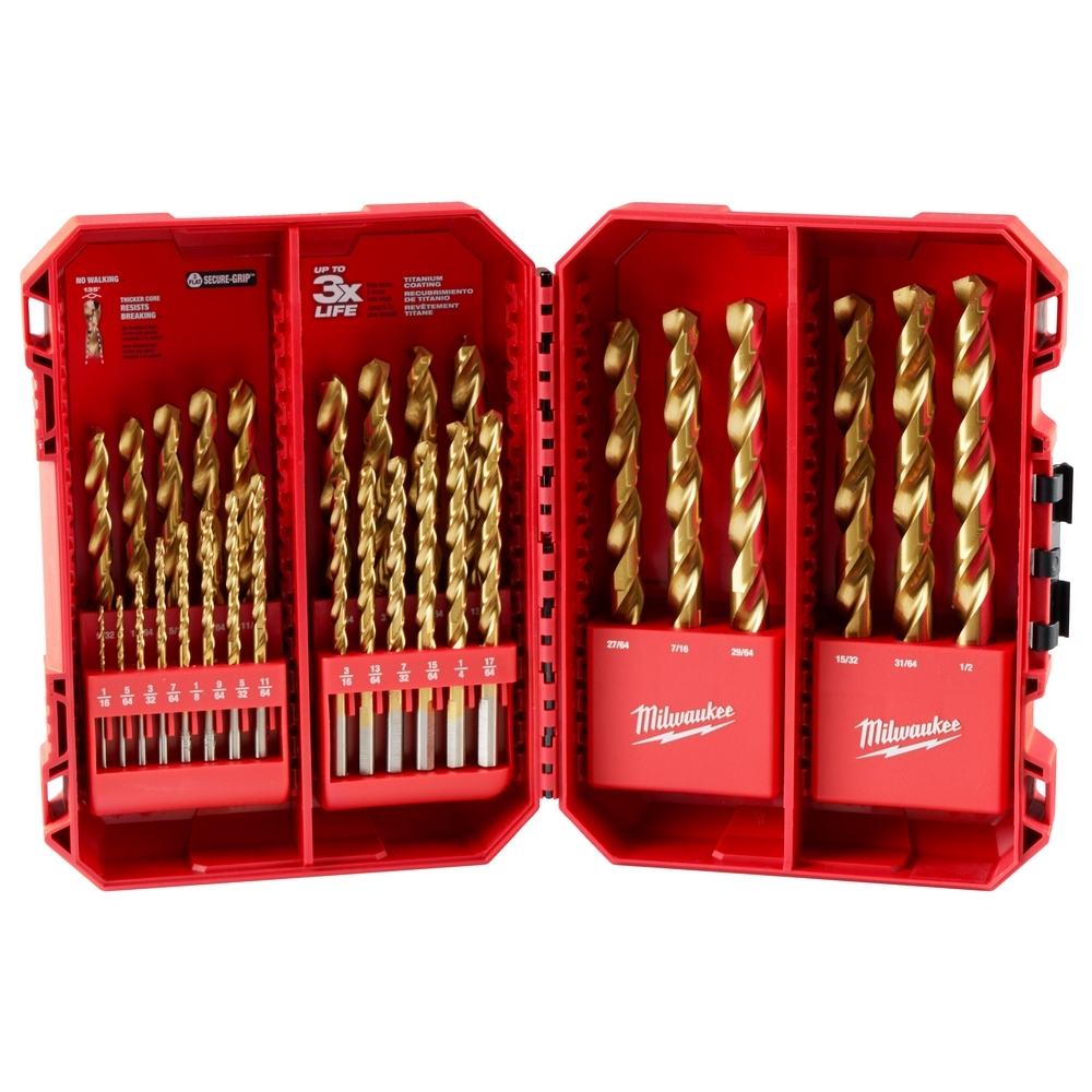 THUNDERBOLT Titanium Drill Bit Set  29PC