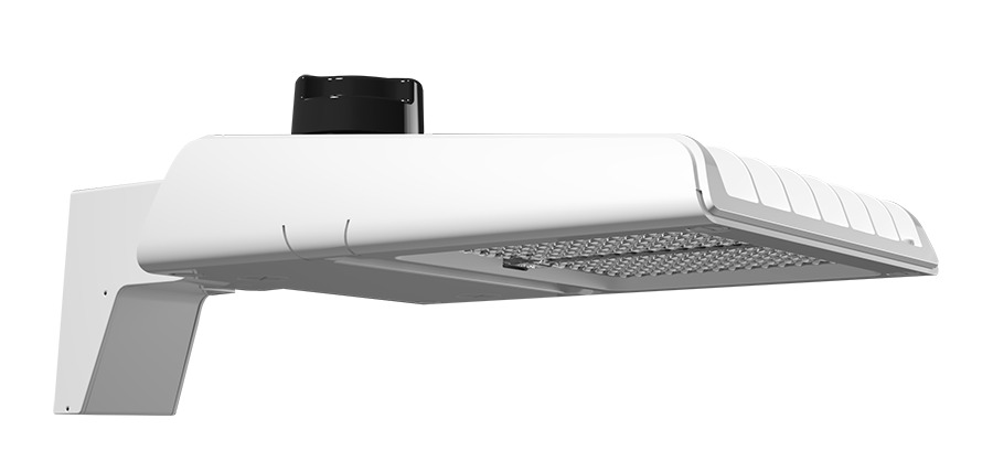 A22 AREA LIGHT 100/80/60W 3000/4000/5000K TYPE III POLE MOUNT 7PRS WHITE
