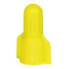 Secure Grip Wire Connector, Yellow, 100 per pouch