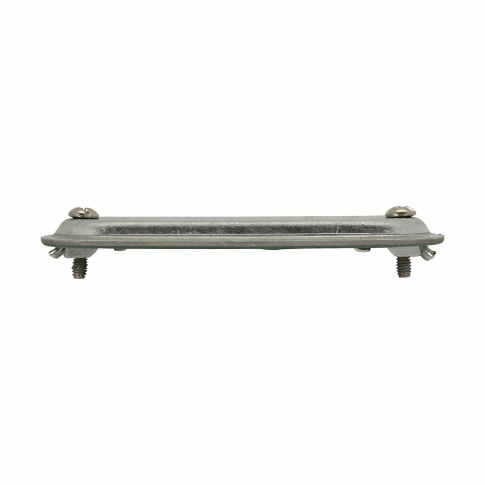 Eaton Crouse-Hinds series Condulet Form 7 wedge nut cover with integral gasket, Sheet steel, 1"