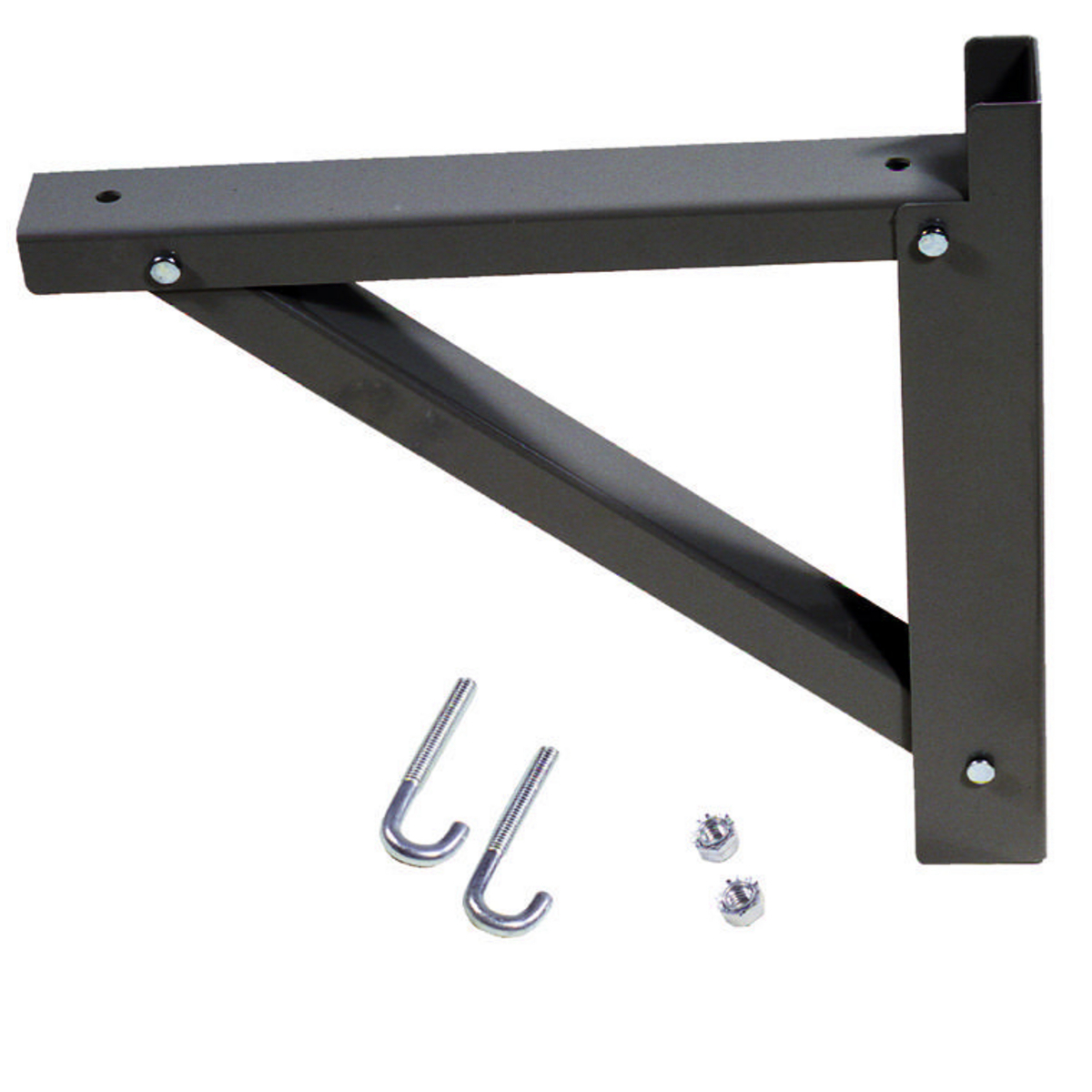 NEXTFRAME Ladder Rack, Triangle Wall Support, 18", Black
