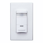 Lev Lok Passive Infrared Wallbox Occupancy Sensor, Single Relay, Photocell Controlled, Low Profile, 180 Degree Field of View, 2100 Sq Ft, Time Delay 30Sec-30Min, Light Almond