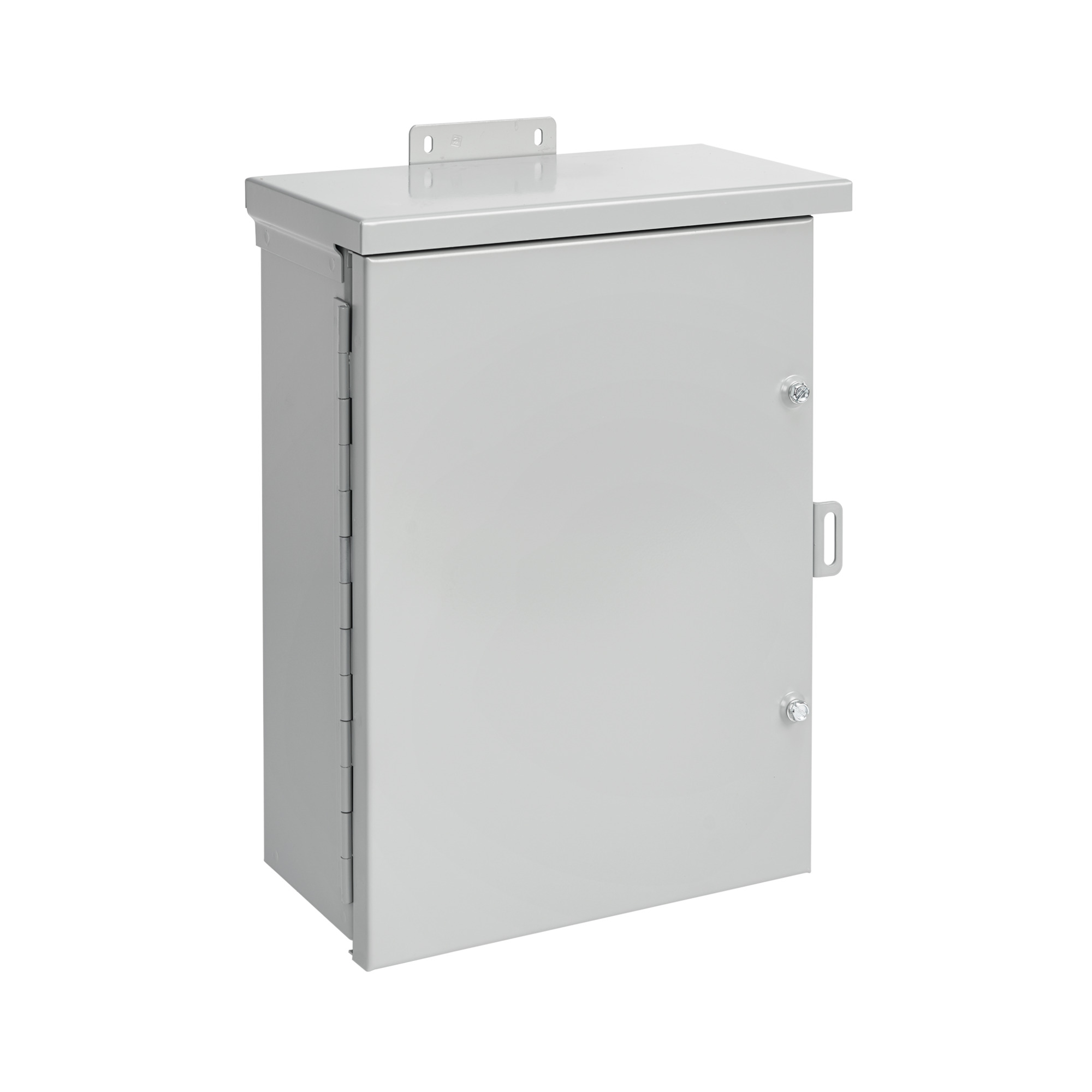 Medium Drip-Shield Hinged-Cover Type 3R, 20.00x20.00x8.00, Gray, Steel