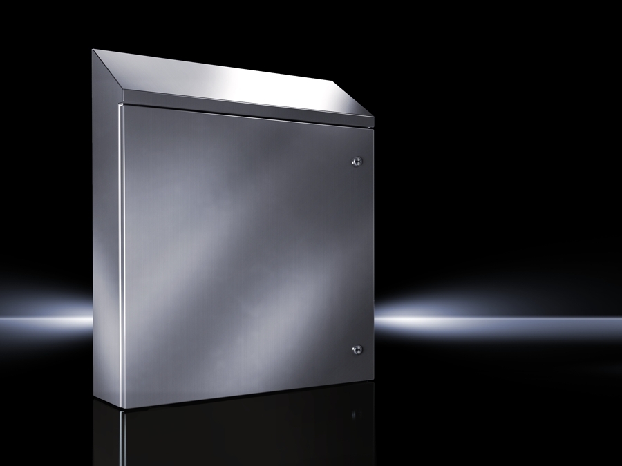 Compact enclosures WM, Slope top, stainless steel