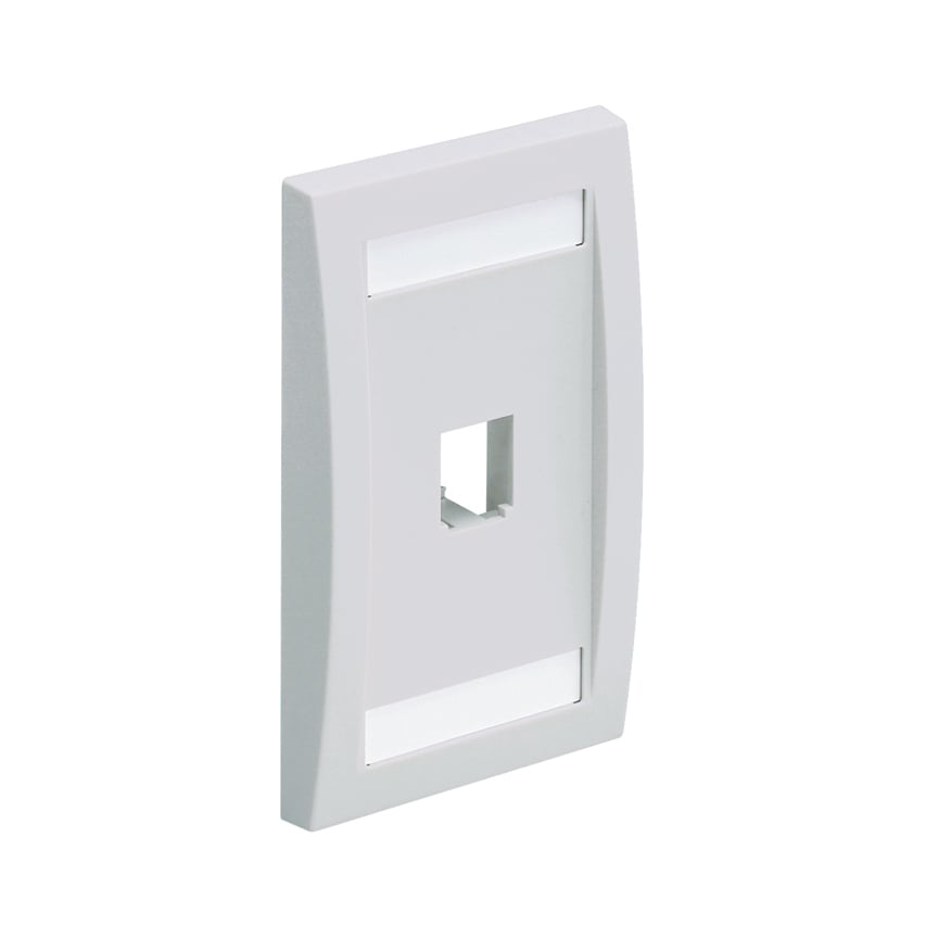 Faceplate, 1 Port, Single Gang, Executiv