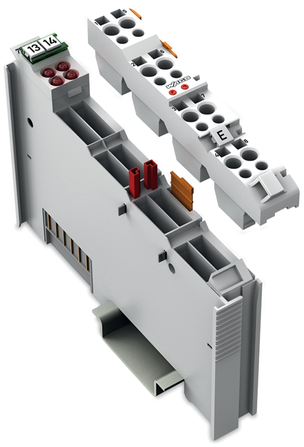 4-channel analog input; 0 ... 10 VDC; Single-ended