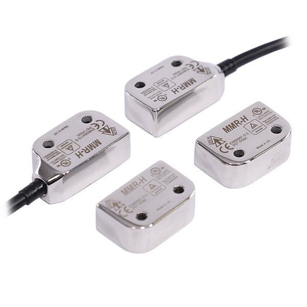 MMR-H Magnetic Non-Contact Safety Swtich, Right, QC M12, 8way, 2NC