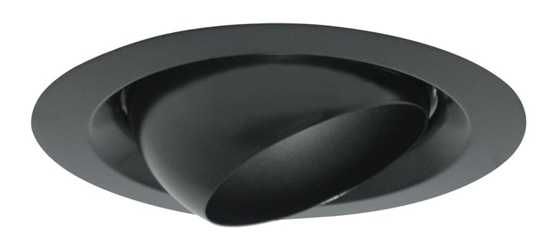 6" Regressed Eyeball Trim. PAR/BR30 Lamp