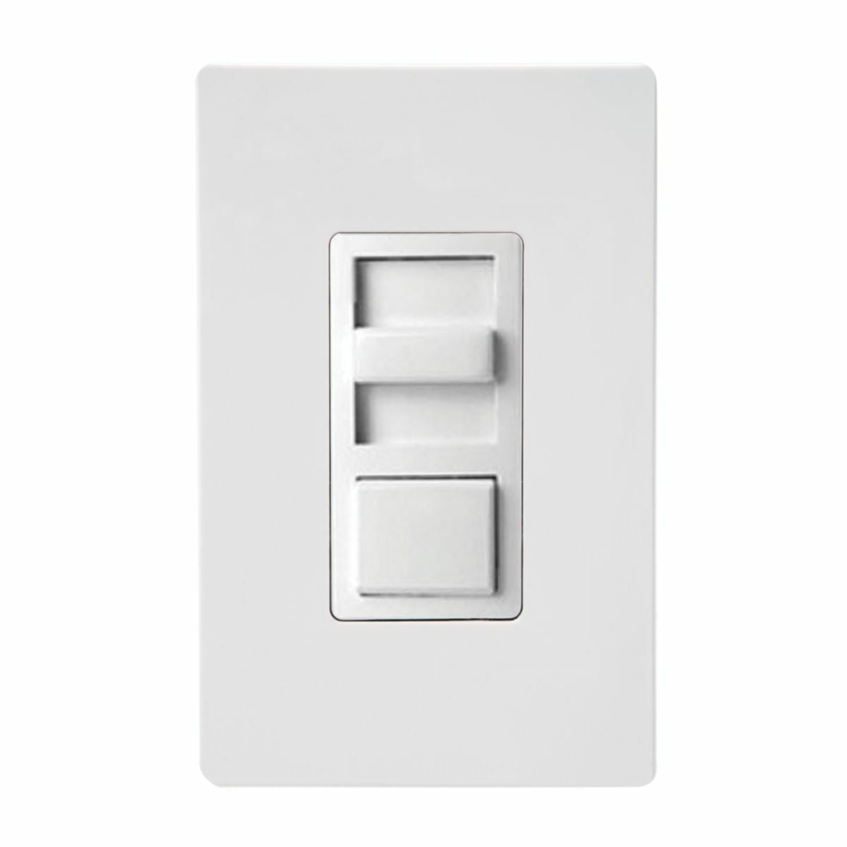 0-10V Momentary Wallswitch Slide Dimmer, 120/277VAC, White/Ivory/Light Almond