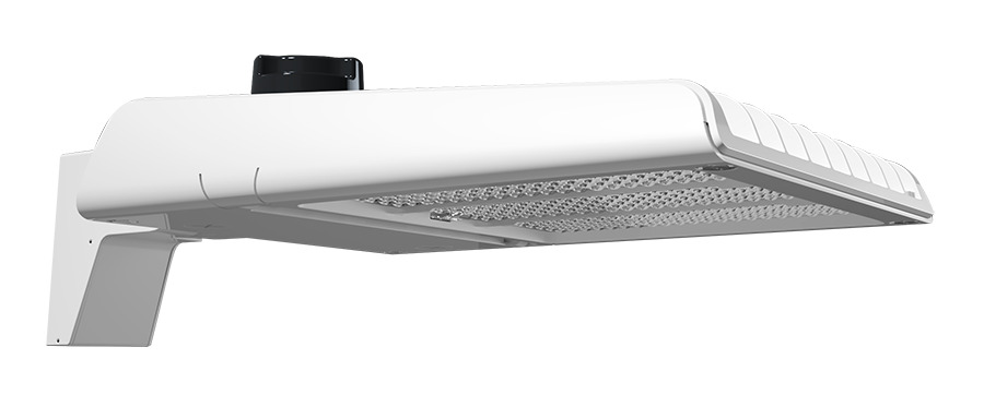 A22 AREA LIGHT 200/180/160W 3000/4000/5000K TYPE IV POLE MOUNT 7PRS WHITE