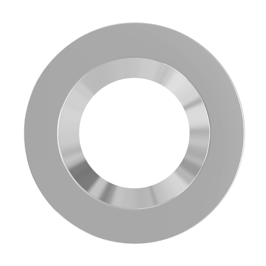 Color Trim For CRLED Field-Adjustable  10" Brushed Nickel Smooth