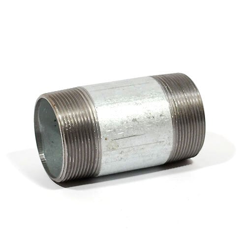 4 X 9         GALV COND NIPPLE Silver/Gray Color  Made and Melted in the United States, Hot-Dip Galvanized OD and ID, RMC Recognized as as Equipment Grounding Conductor by the NEC Threaded
