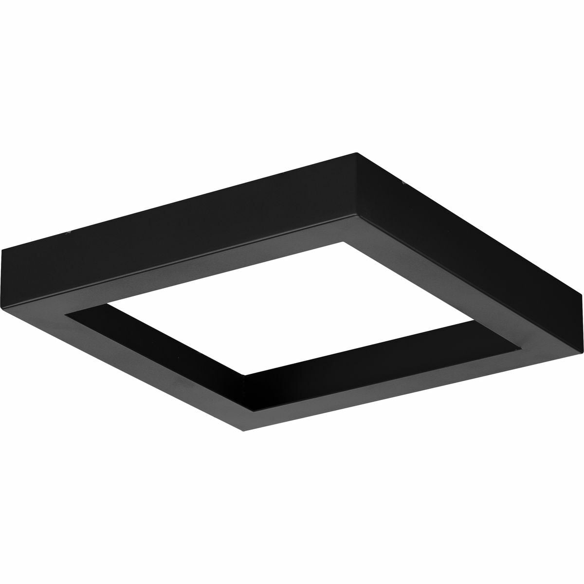 You&#x27;ll never have to sacrifice function for style with this Edgelit square trim ring. The ring is coated in a classic black finish for a modern aesthetic. The trim ring is easy to install in both residential and commercial settings.