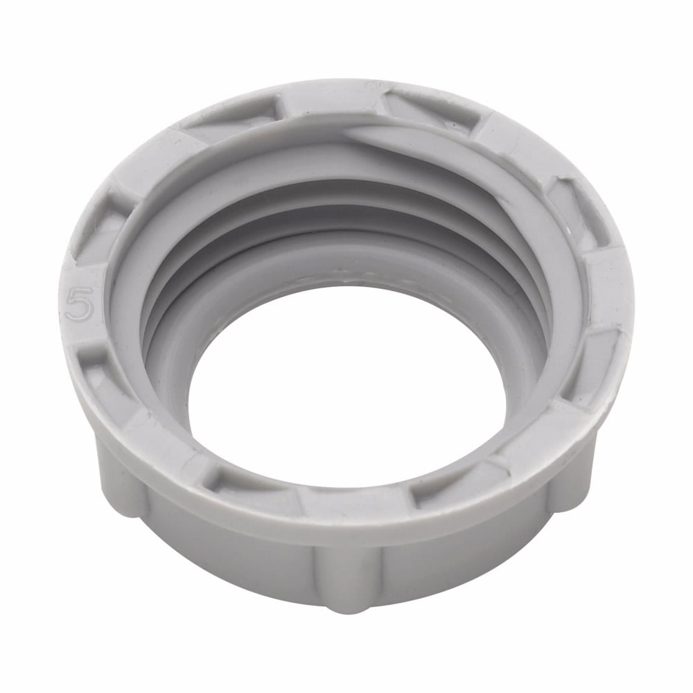 Eaton Crouse-Hinds series insulating bushing, Rigid/IMC, Insulated, Plastic, 105?C, Threaded, 1-1/4"