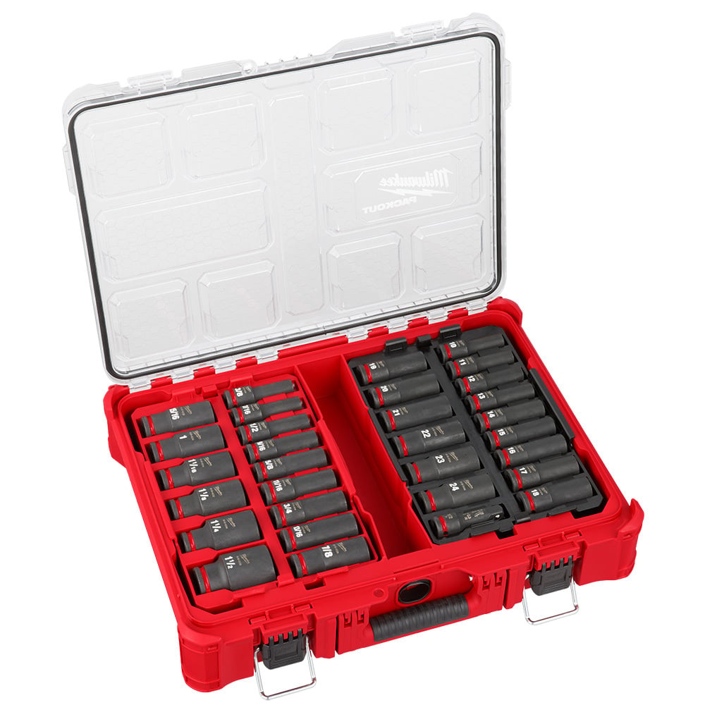 SHOCKWAVE Impact Duty Socket 1/2 Dr 31PC SAE/MM PACKOUT Set
