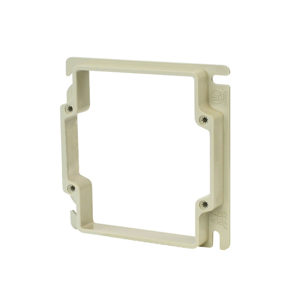 2G Plaster Ring 67 Cu In 12 In Offset For Use With Series 9339 9342 And 9343 Only
