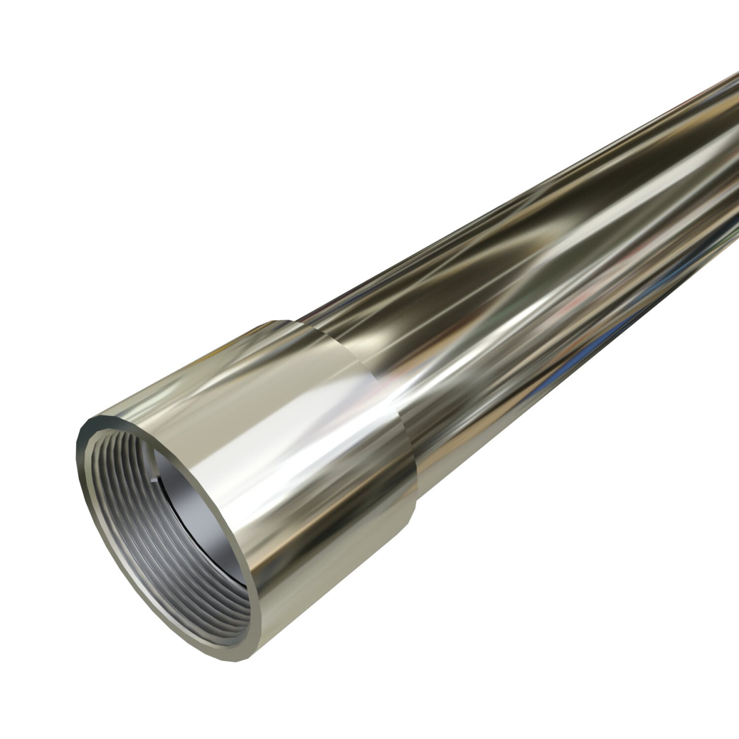 Rigid Stainless Steel 304 Conduit With Coupling 4" 10 Feet Long