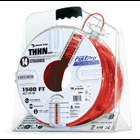 106100703458 PullPro Copper THHN Wire, 14 AWG, Stranded, Red, 1500 ft