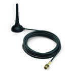 Magnetic foot antenna - GSM UMTS - Wago (758 series) - 850MHz / 900MHz / 1800MHz / 1900MHz / 2100MHz transmission - with 2.5m pigtail terminated with SMA straight plug