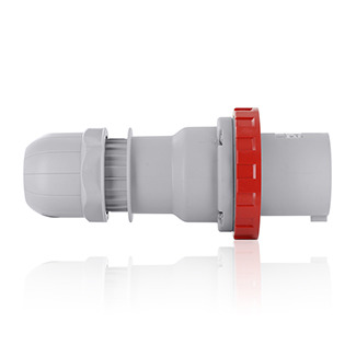 125 Amp, 440-460 Volt, 3P+E (3P, 4W), Clock Position 11, IEC/EN 60309-1 & 60309-2, International Configuration Plug, Industrial Grade, IP66/67, Watertight - RED